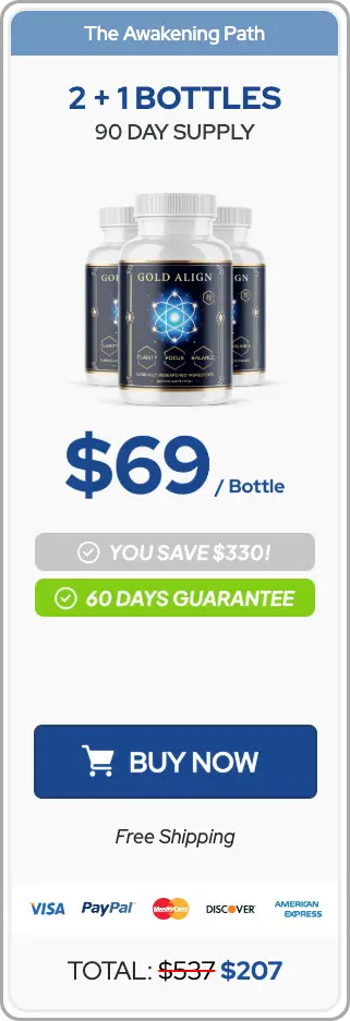 Gold Align Buy 3 Bottles